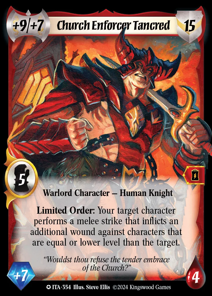 Church Enforcer Tancred