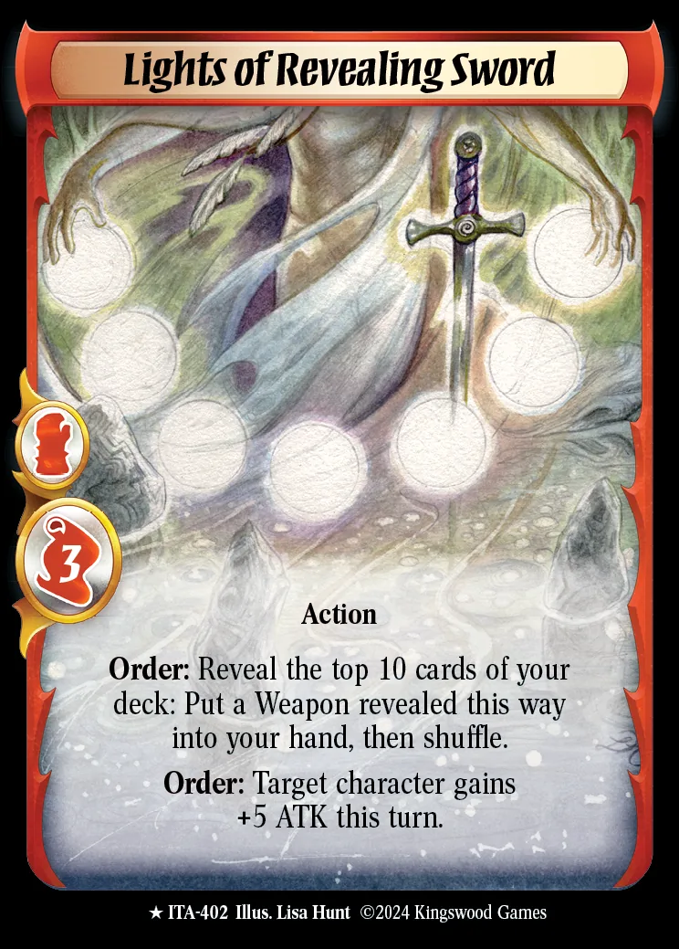 Lights of Revealing Sword