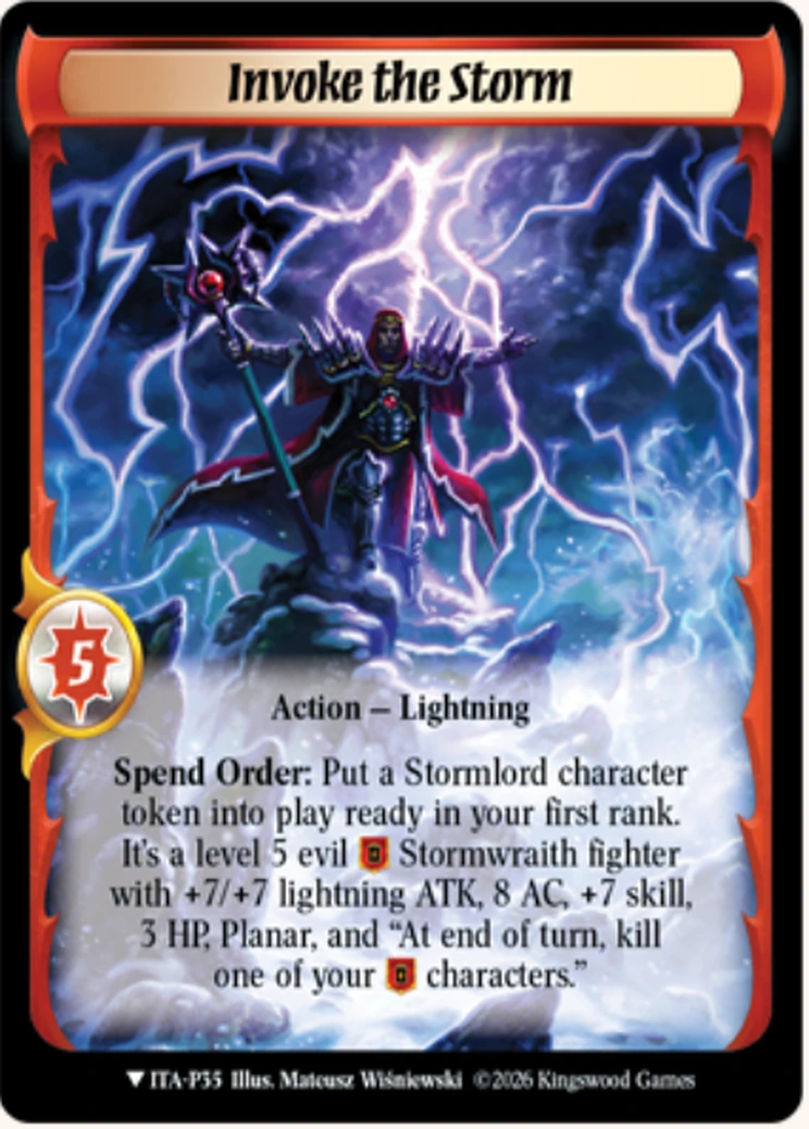 Invoke the Storm