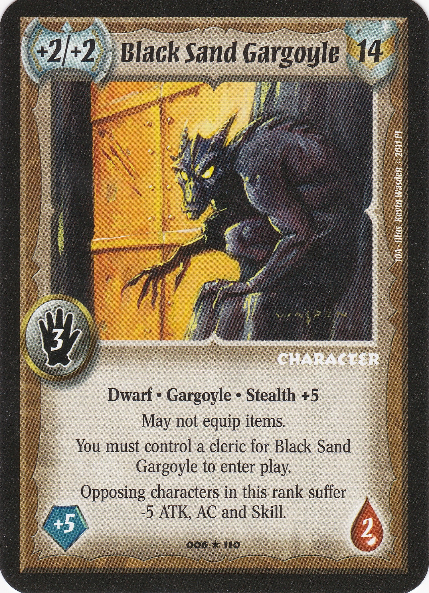 Black Sand Gargoyle