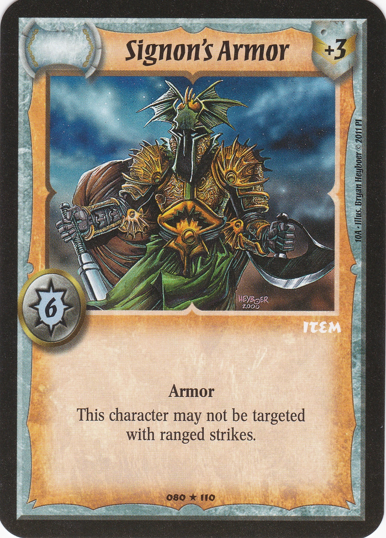 Signon's Armor