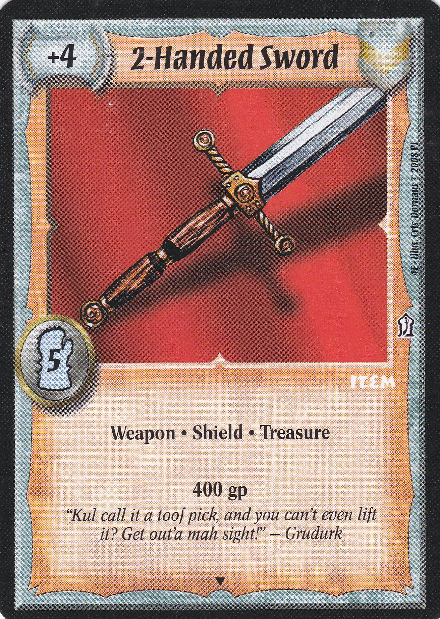 2-Handed Sword