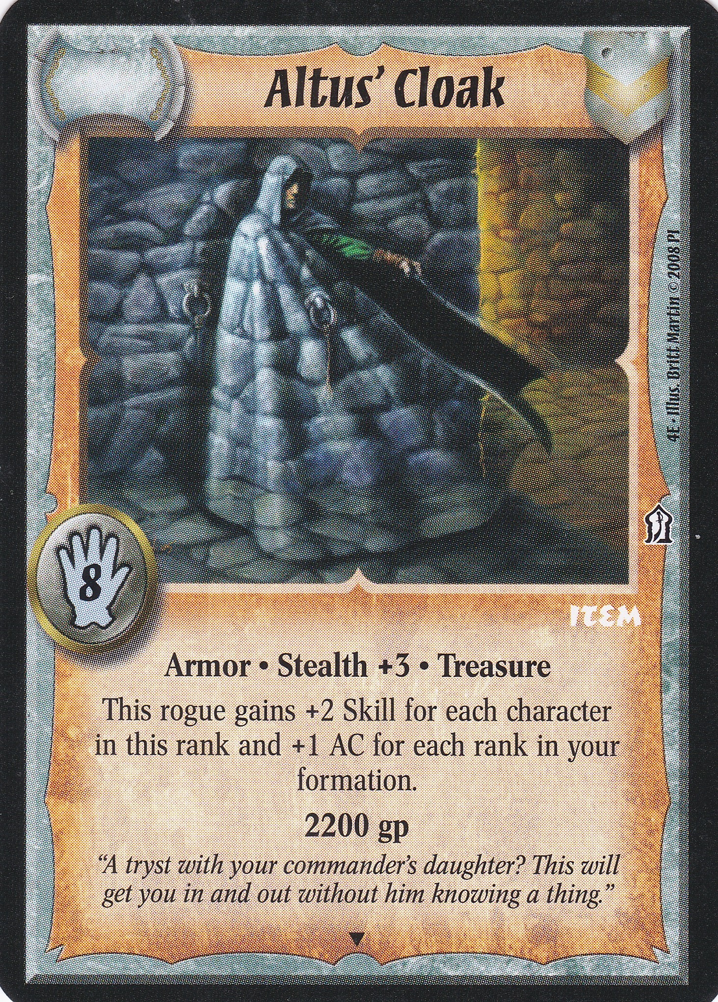 Altus' Cloak - Promo