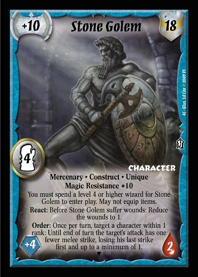 Stone Golem - Promo