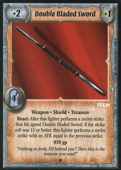 Double Bladed Sword