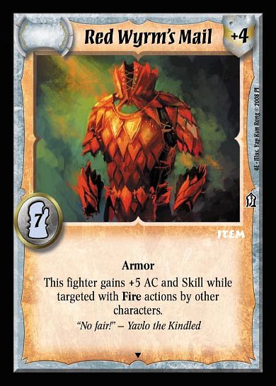 Red Wyrm's Mail - Promo