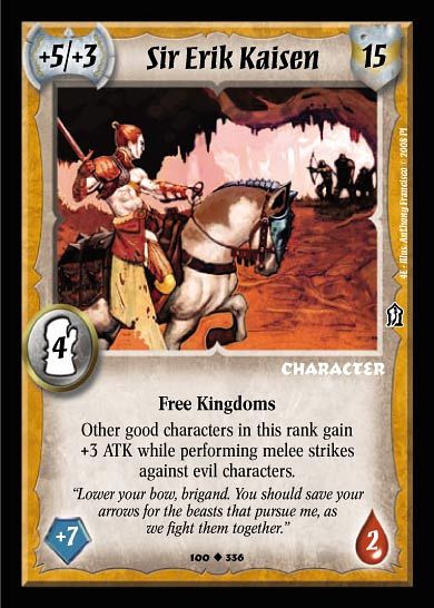 Sir Erik Kaisen - Regular