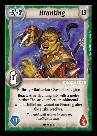 Hrunting - Regular