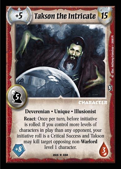 Takson the Intricate