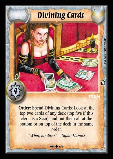 Divining Cards