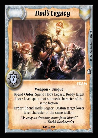 Hod's Legacy