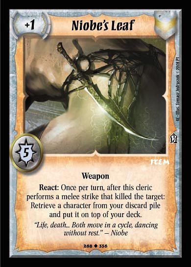 Niobe's Leaf - Regular