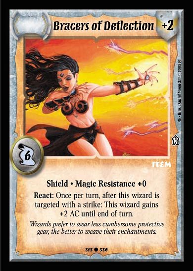 Bracers of Deflection