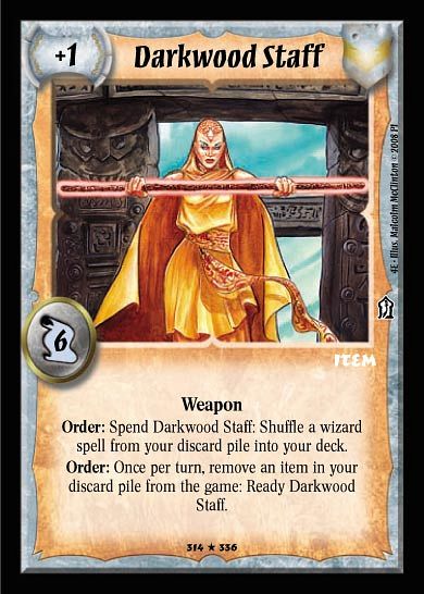 Darkwood Staff