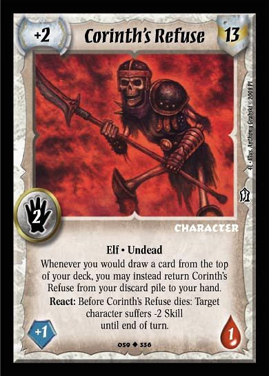 Corinth's Refuse