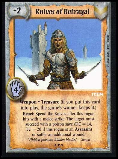 Knives of Betrayal