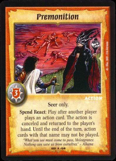 Premonition - Regular