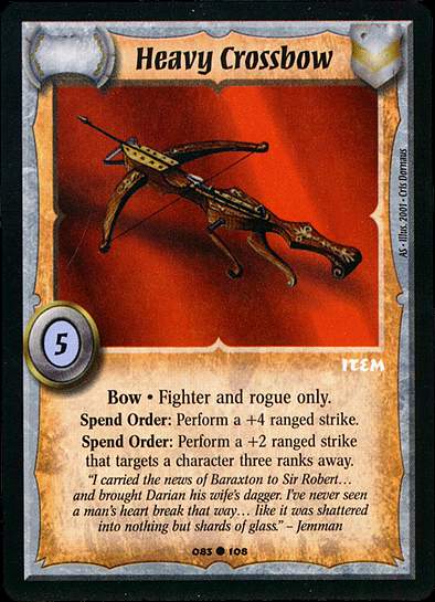 Heavy Crossbow - Regular