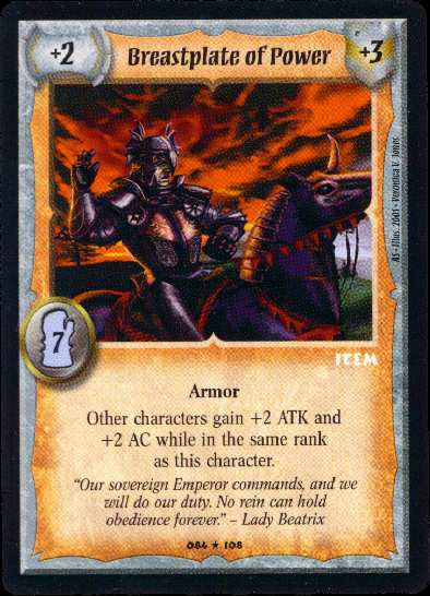 Breastplate of Power - Regular