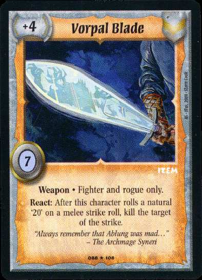 Vorpal Blade - Regular