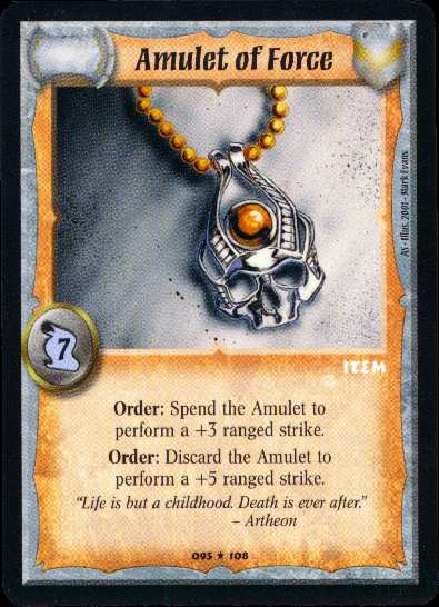 Amulet of Force - Regular