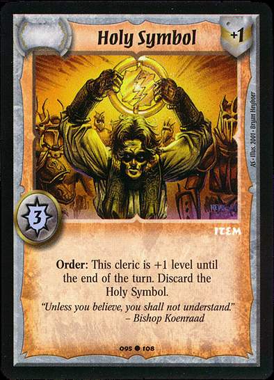 Holy Symbol - Regular