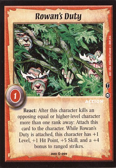 Rowan's Duty