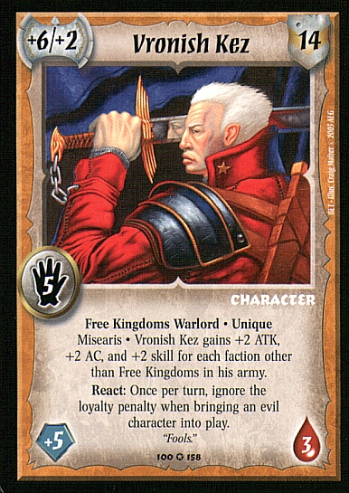 Vronish Kez - Regular