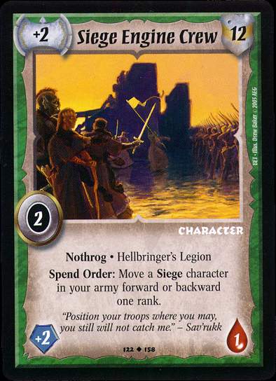 Siege Engine Crew - Regular