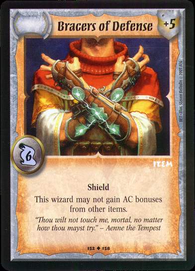 Bracers of Defense - Regular