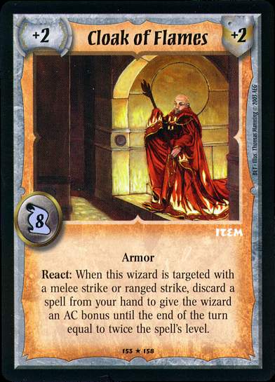 Cloak of Flames - Regular