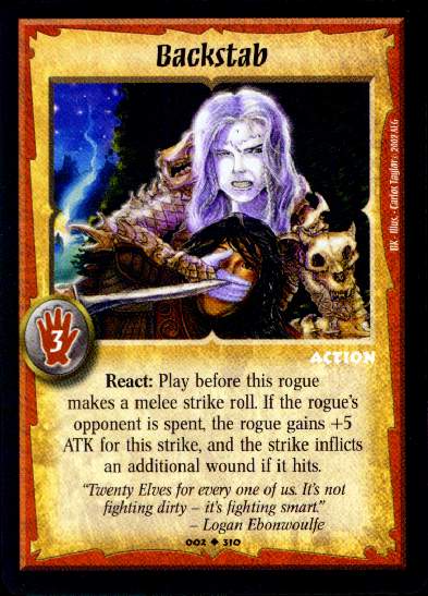 Backstab - Regular
