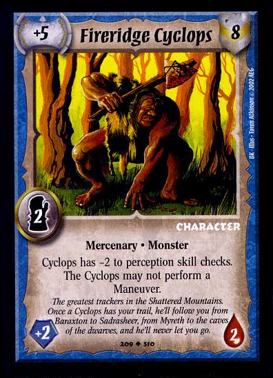 Fireridge Cyclops - Regular