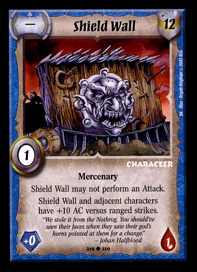 Shield Wall - Regular