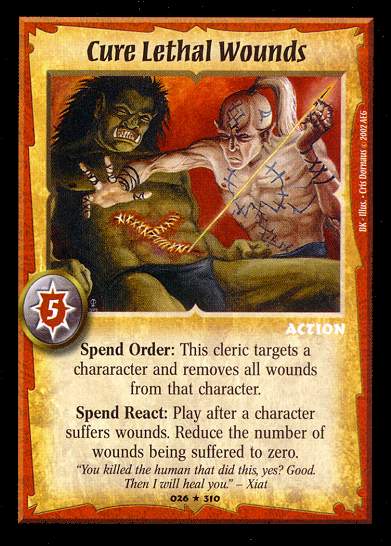 Cure Lethal Wounds