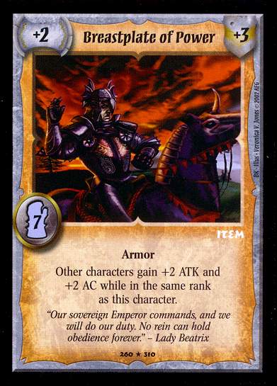 Breastplate of Power