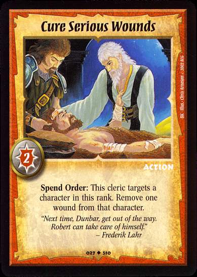 Cure Serious Wounds