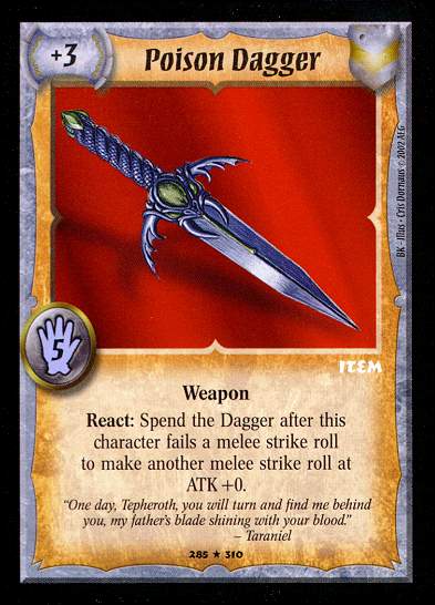 Poison Dagger