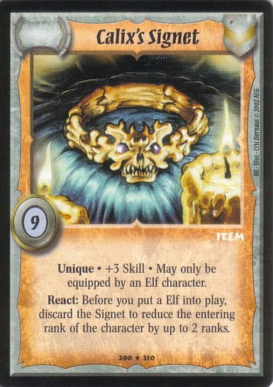 Calix's Signet - Regular
