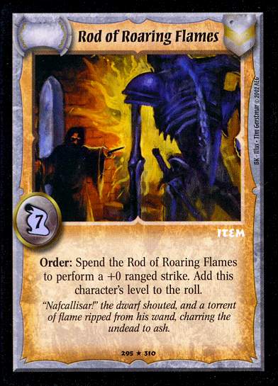 Rod of Roaring Flames