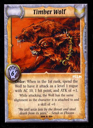 Timber Wolf