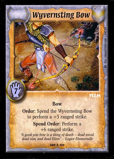 Wyvernsting Bow Base printing