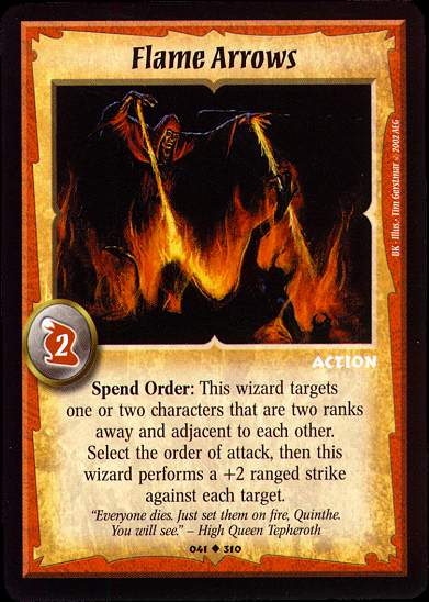 Flame Arrows