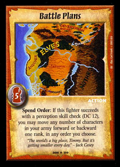 Battle Plans - Regular