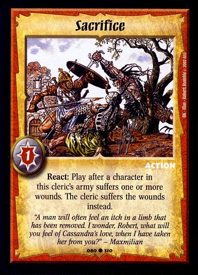 Sacrifice - Regular