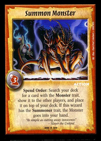 Summon Monster - Regular