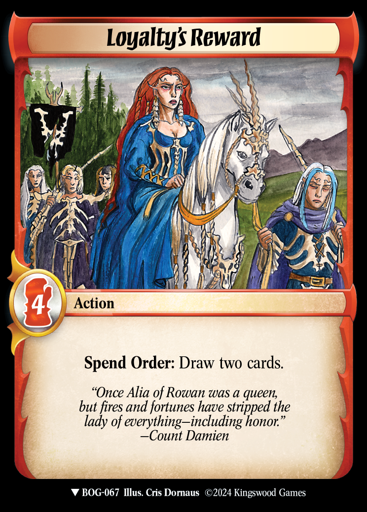 Loyalty's Reward