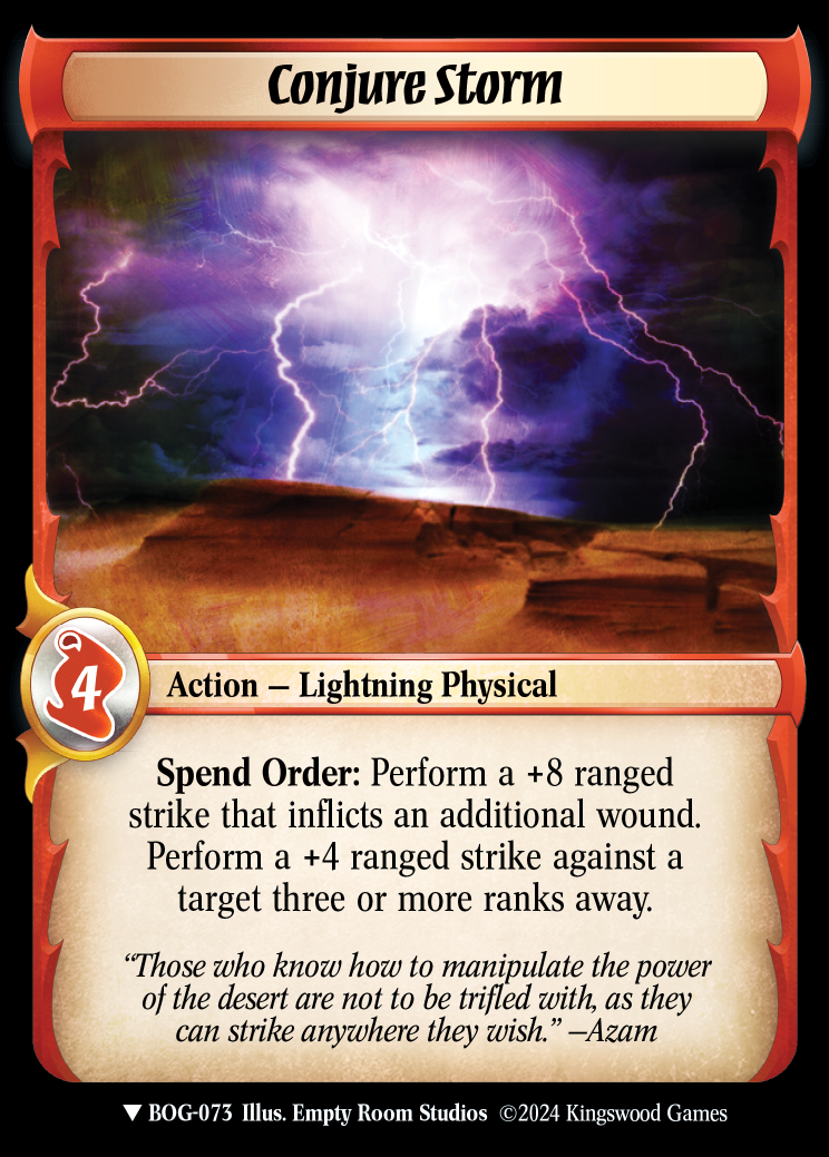 Conjure Storm - Regular