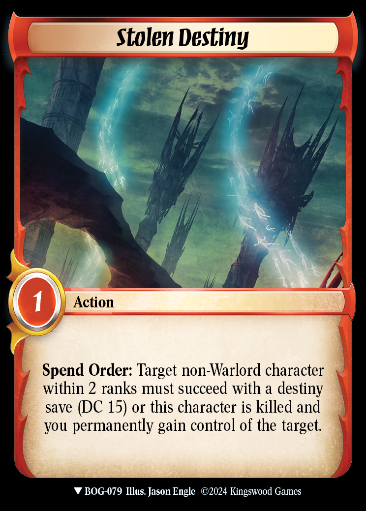 Stolen Destiny - Regular