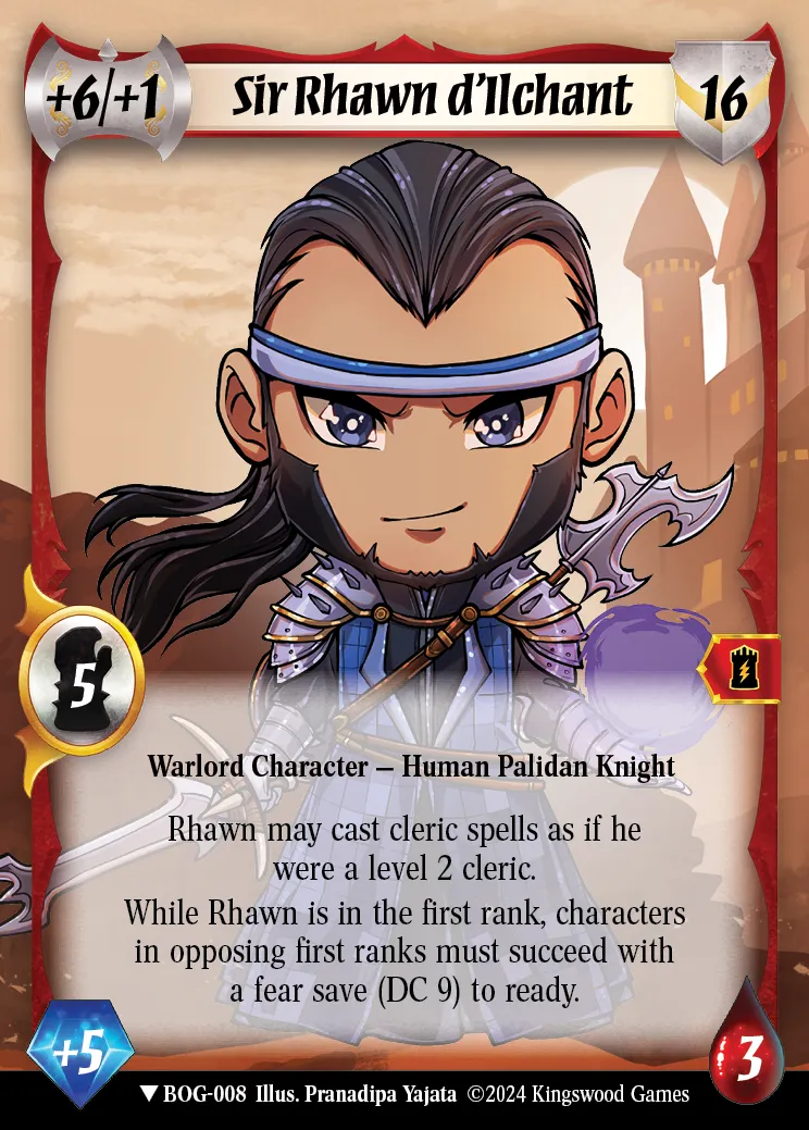 Sir Rhawn d'Ilchant - Regular
